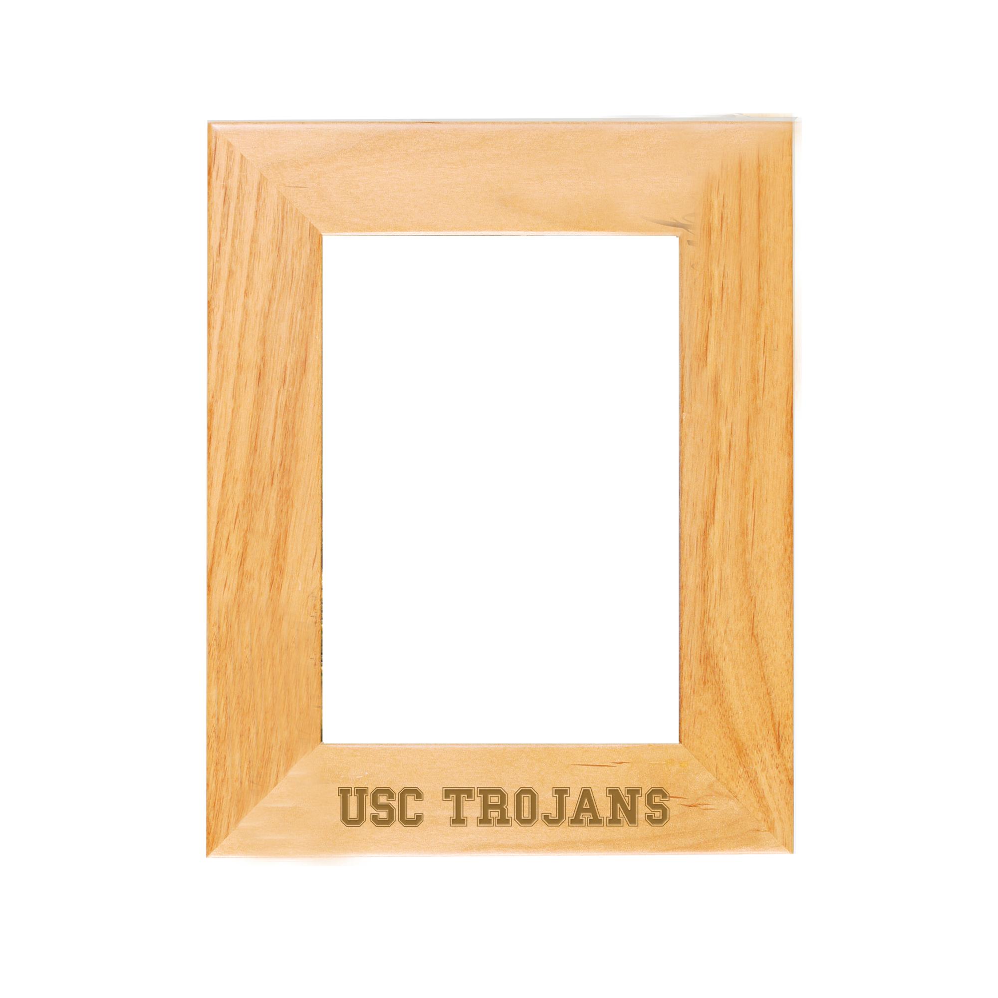 USC Trojans Alderwood 5" x 7" Photo Frame By Spirit image01